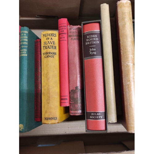 196 - HOBY SIR THOMAS.  The Travels & Life. Small quarto. Orig. red cloth, fading. 1902; also a carton... 