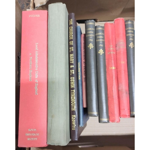 197 - Northern England.&nbsp;&nbsp;A carton of various vols., history, local history, etc.... 