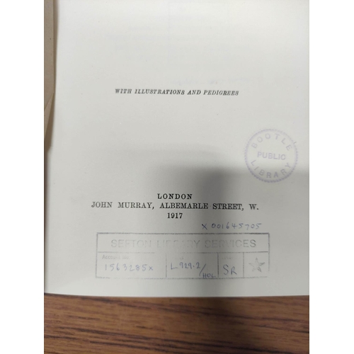 203 - FOSTER SANDYS B.&nbsp;&nbsp;The Pedigrees of Wilson of Rigmaden Park & Low Nook, Gibson, Fox, Br... 
