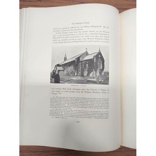 204 - PILKINGTON LT. COL. JOHN.&nbsp;&nbsp;History of the Pilkington Family of Lancashire. Col. frontis. P... 