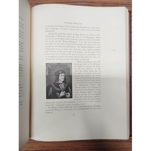 204 - PILKINGTON LT. COL. JOHN.&nbsp;&nbsp;History of the Pilkington Family of Lancashire. Col. frontis. P... 