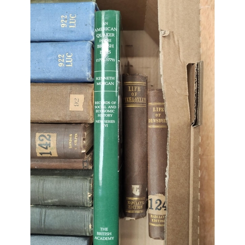 206 - ALLEN WILLIAM.&nbsp;&nbsp;Life ... with Selections from His Correspondence. 3 vols. Orig. cloth. 184... 