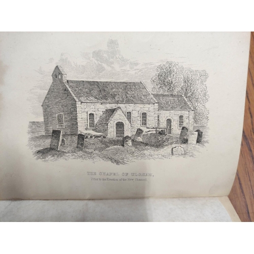 207 - (WOODMAN WILLIAM).  Ulgham, Its Story. 40pp. Port. frontis. Morocco backed brds. (mkd.). Newcastle, ... 