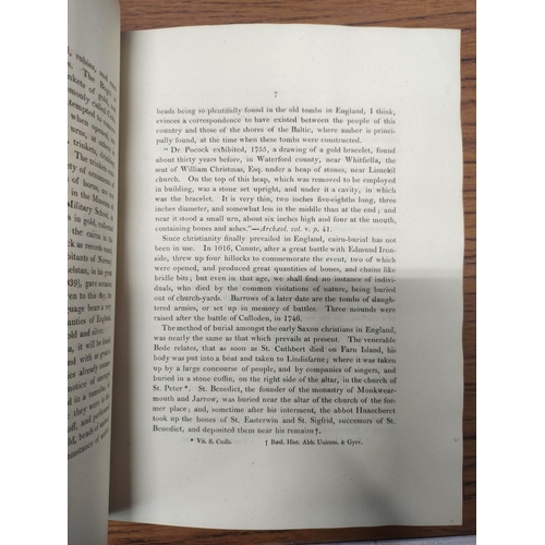 209 - SOCIETY OF ANTIQUARIES OF NEWCASTLE UPON TYNE.&nbsp;&nbsp;Archaeologia Aeliana. Vols. 1 to 4. Illus.... 