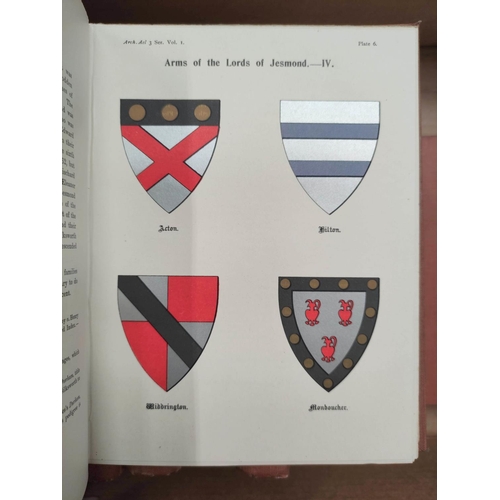 211 - SOCIETY OF ANTIQUARIES OF NEWCASTLE UPON TYNE.&nbsp;&nbsp;Archaeologia Aeliana. Third Series. Vols. ... 