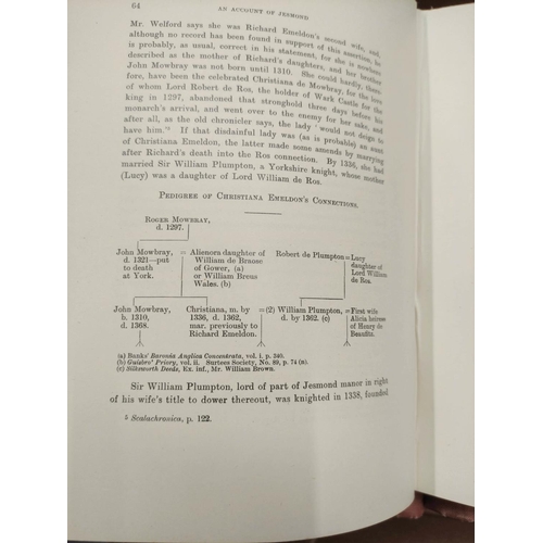 211 - SOCIETY OF ANTIQUARIES OF NEWCASTLE UPON TYNE.&nbsp;&nbsp;Archaeologia Aeliana. Third Series. Vols. ... 