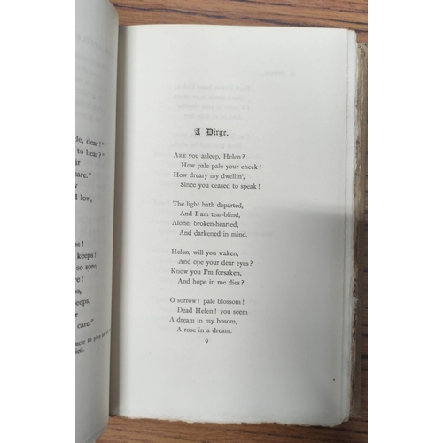 214 - THE GLASGOW BALLAD CLUB.&nbsp;&nbsp;Ballads & Poems for 1895, 1898 & 1952. The 1898 vol. wit... 