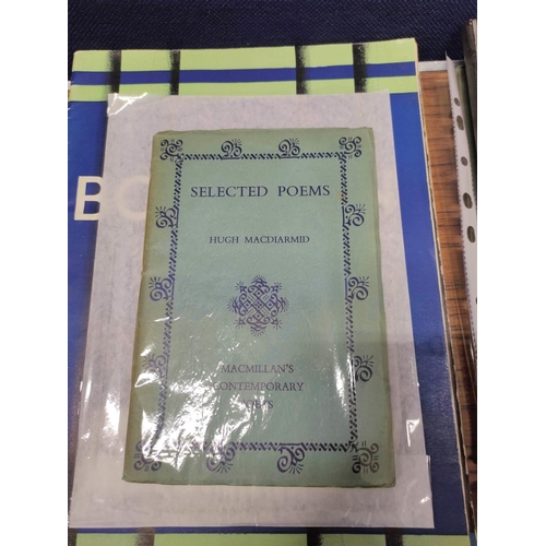 216 - HUGH MACDIARMID (Christopher Murray Grieve, 1892-1978). Various softback publications & periodic... 
