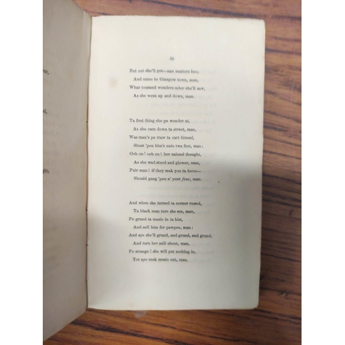 221 - RODGER ALEXANDER.&nbsp;&nbsp;Poems & Songs, Humorous & Satirical. Orig. green cloth. Glasgow... 