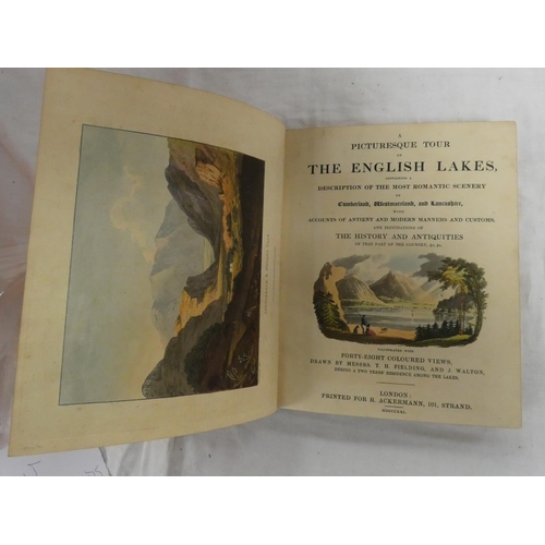 121 - FIELDING T. H. & WALTON J.  A Picturesque Tour of the English Lakes. Hand coloured aquatint fron... 