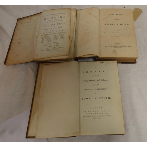 132 - GRIFFITH JOHN.&nbsp;&nbsp;A Journal of the Life, Travels & Labours in the Work of the Ministry. ... 