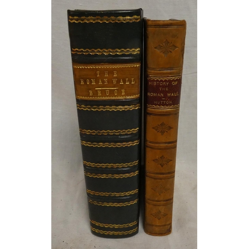 134 - COLLINGWOOD BRUCE J.&nbsp;&nbsp;The Roman Wall. Plans, plates & illus. Orig. green cloth gilt br... 