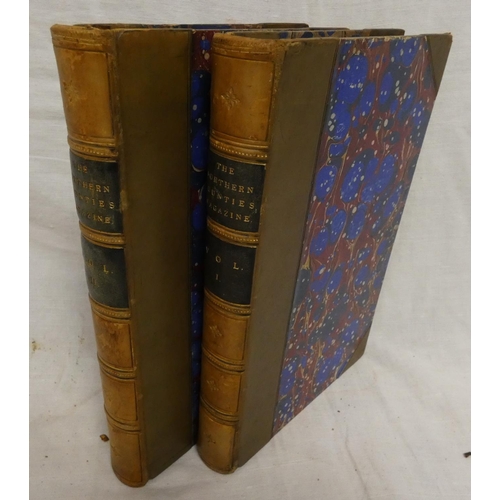 137 - REID ANDREW & CO. (Pubs).&nbsp;&nbsp;The Northern Counties Magazine. Vols. 1 & 2. Illus. Hal... 