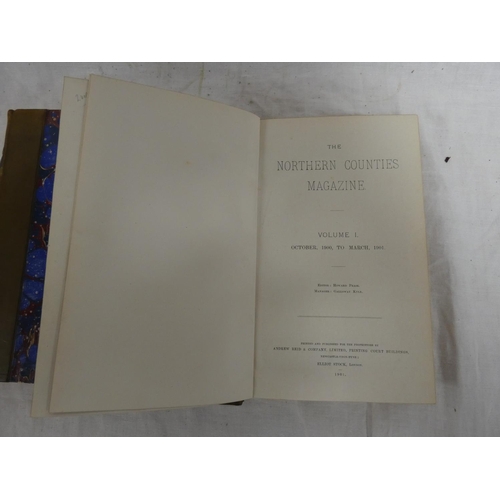 137 - REID ANDREW & CO. (Pubs).&nbsp;&nbsp;The Northern Counties Magazine. Vols. 1 & 2. Illus. Hal... 