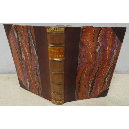 146 - ROBINSON JACOB & GILPIN SIDNEY.&nbsp;&nbsp;Wrestling and Wrestlers, Biographical Sketches of Cel... 