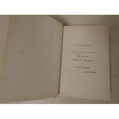 146 - ROBINSON JACOB & GILPIN SIDNEY.&nbsp;&nbsp;Wrestling and Wrestlers, Biographical Sketches of Cel... 