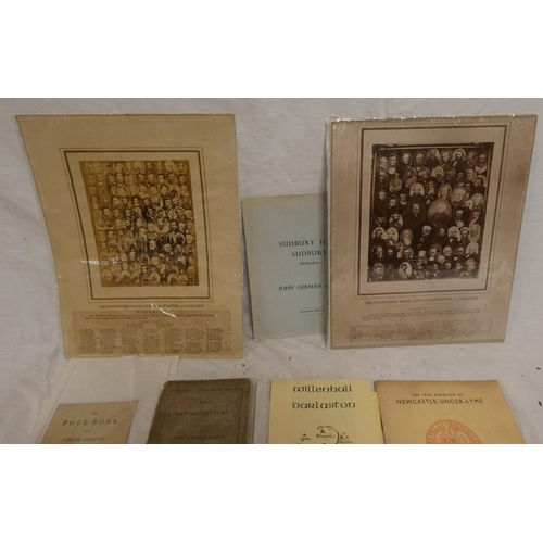 148 - Carlisle.&nbsp;&nbsp;The Poll Book of the City of Carlisle at the Election in April 1859. 29pp. John... 