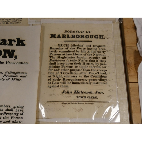 149C - Printed Posters & Handbills.  Tottenham Park Association, poster offering detailed rewards for t... 