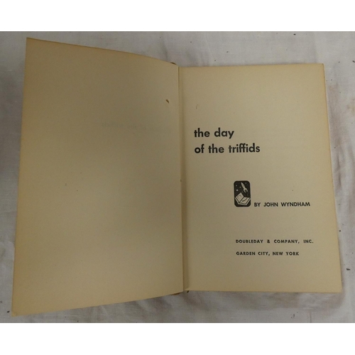 286 - WYNDHAM JOHN.  The Day Of The Triffids. 1st ed. in orig. grey brds. (brds. worn with chipp... 