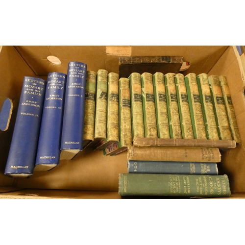 288 - ANDERSON EMILY (Ed).  The Letters of Mozart & His Family. 3 vols. Illus. Orig. blue cl... 