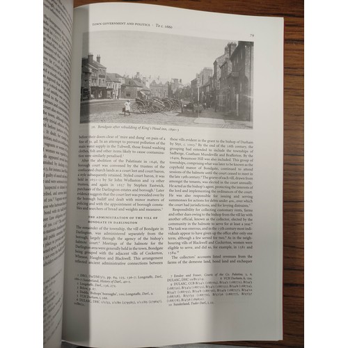 153 - PAGE WILLIAM (Ed).  The Victoria History of the County of Durham. 3 vols. Frontis & illus. Quart... 