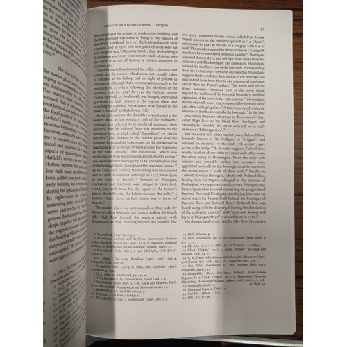 153 - PAGE WILLIAM (Ed).  The Victoria History of the County of Durham. 3 vols. Frontis & illus. Quart... 