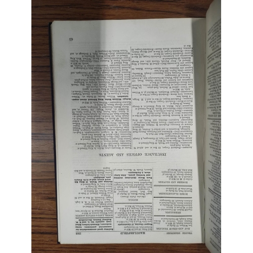 200 - SLATER ISAAC.  Slater's Directory of Macclesfield & District. Adverts. Royal 8vo. Orig. blue clo... 