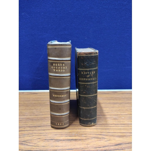 164 - BROCKETT JOHN T.&nbsp;&nbsp;A Glossary of North Country Words ... from an Original Manuscript in the... 