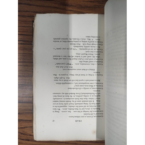 164 - BROCKETT JOHN T.&nbsp;&nbsp;A Glossary of North Country Words ... from an Original Manuscript in the... 