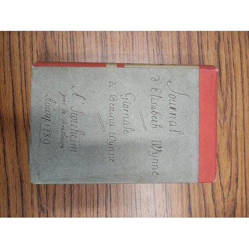 165 - FREMANTLE ANNE (Ed).&nbsp;&nbsp;The Wynne Diaries. 3 vols. Illus. Orig. cloth in d.w's. Oxford, 1935... 