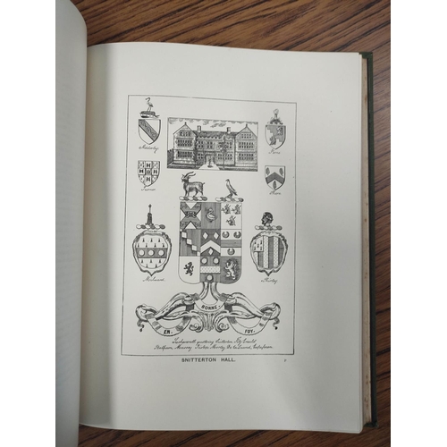 166 - (TILLEY J.).&nbsp;&nbsp;The Old Halls, Manors & Families of Derbyshire. 4 vols. Plates & ill... 