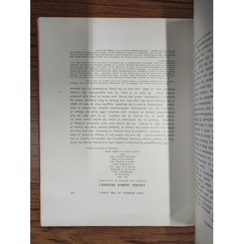 170 - HOLT JENNIFER S.  The Diary of Thomas Fenwick Esquire of Burrow Hall, Lancashire & Nunriding, No... 