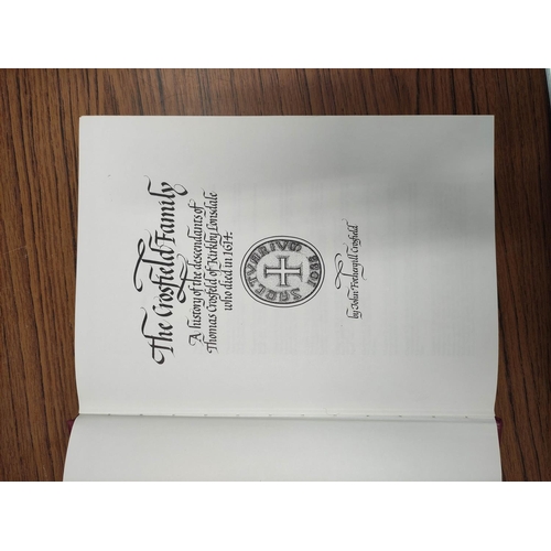 173 - CROSFIELD JOHN F.&nbsp;&nbsp;The Crosfield Family, A History of the Descendants of Thomas Crosfeld o... 