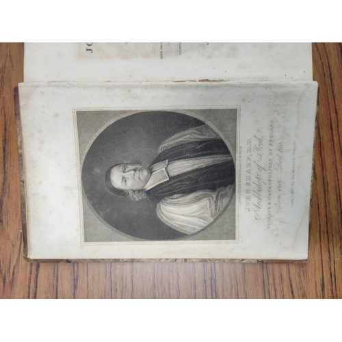 182 - NEWCOME THOMAS (Ed).&nbsp;&nbsp;The Life of John Sharp, Lord Archbishop of York. 2 vols. Eng. fronti... 