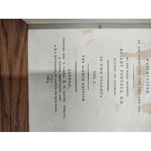 182 - NEWCOME THOMAS (Ed).&nbsp;&nbsp;The Life of John Sharp, Lord Archbishop of York. 2 vols. Eng. fronti... 