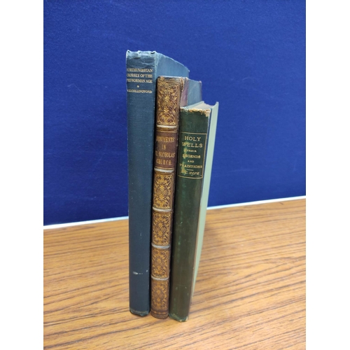 184 - HOPE R. C.&nbsp;&nbsp;The Legendary Lore of the Holy Wells of England. Wood eng. vignettes. Large pa... 