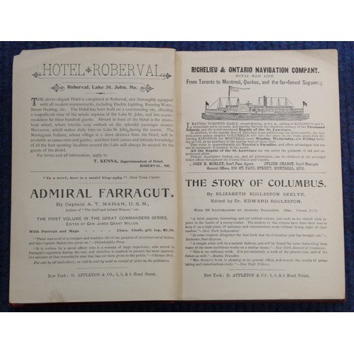 284 - ROBERTS CHARLES G. D.  Appleton's Canadian Guide Book. 2 vols. Adverts, illus. & maps.... 