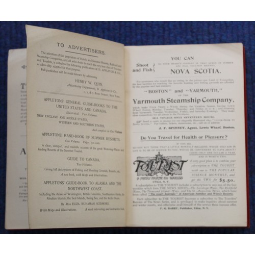 284 - ROBERTS CHARLES G. D.  Appleton's Canadian Guide Book. 2 vols. Adverts, illus. & maps.... 