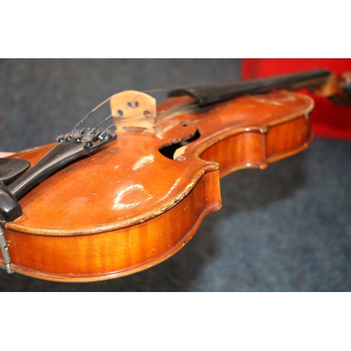 291 - Cased violin, Vuillaume of Paris.