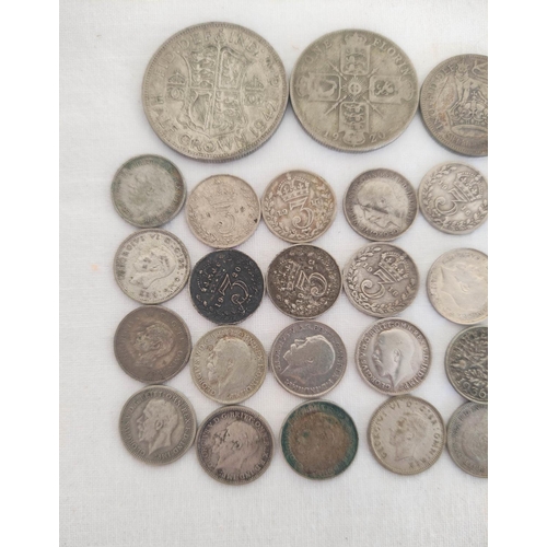 120 - Great Britain. Collection of silver coins comprising of .500 & .925 grade examples to include th... 