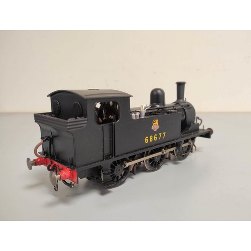 70 - Boxed kit built 0 gauge model of a BR 68677 J72 0-6-0 locomotive by Piercy Model Products PMP 871 an... 