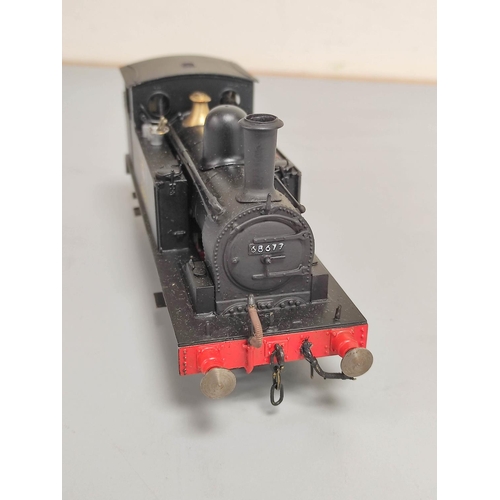 70 - Boxed kit built 0 gauge model of a BR 68677 J72 0-6-0 locomotive by Piercy Model Products PMP 871 an... 