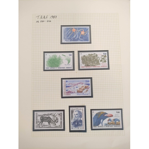 190 - Two folders containing stamps and first day covers relating to the Australian Antarctic Territory &a... 