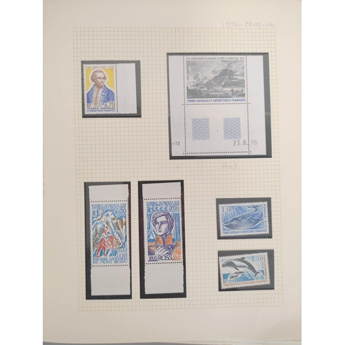 190 - Two folders containing stamps and first day covers relating to the Australian Antarctic Territory &a... 