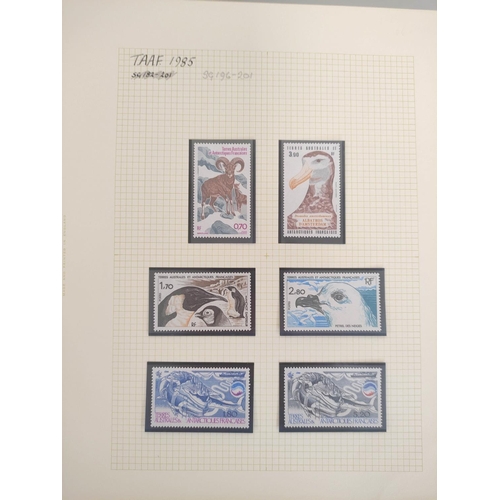 190 - Two folders containing stamps and first day covers relating to the Australian Antarctic Territory &a... 