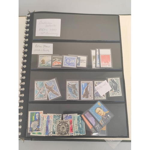 190 - Two folders containing stamps and first day covers relating to the Australian Antarctic Territory &a... 