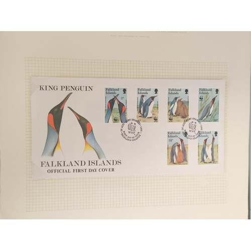 190 - Two folders containing stamps and first day covers relating to the Australian Antarctic Territory &a... 