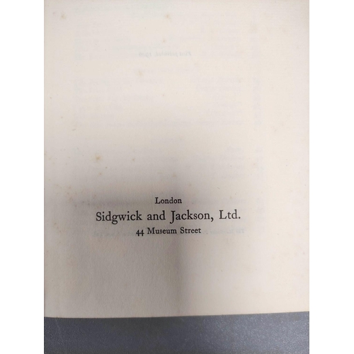 212 - Golf. Box containing a quantity of early 20th century golf books to include Bernard Darwin The Game'... 