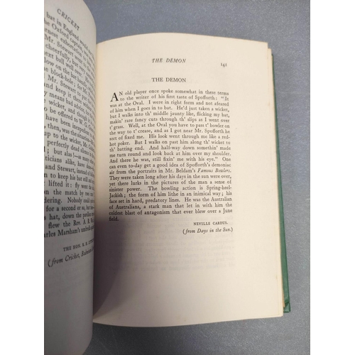 212 - Golf. Box containing a quantity of early 20th century golf books to include Bernard Darwin The Game'... 