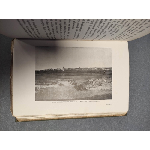 212 - Golf. Box containing a quantity of early 20th century golf books to include Bernard Darwin The Game'... 